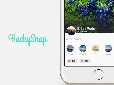HackySnap comments downvote feed ios iphone6 likes sharing social thread upvote video views
