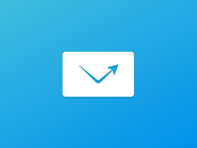 V email business edm email icon logo marketing template