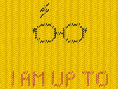 Knitting Potter black harry potter illustrator knitting red text yellow