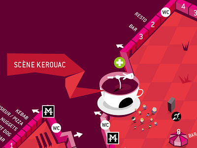 Festival map 2015 festival illustration map