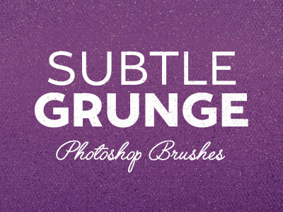 Subtle Grunge Brushes 5 brushes grunge texture