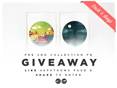 Giveaway [LAST 5 DAYS!] 40fathoms art cottonrag giclee gicleeprint highquality illustrator poster posters print printed prints