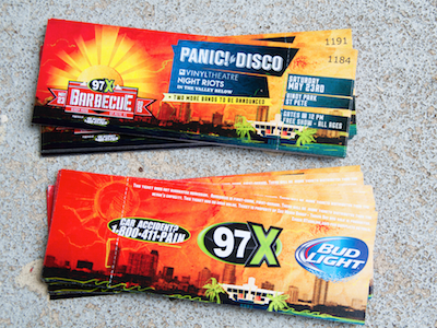 97X Barbecue 2015 Tickets barbecue concerts music radio tickets