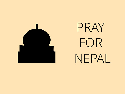 Pray For Nepal art design help human nepal nepalearthquake poster pray prayfornepal strong