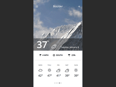 3D Style Menu Interaction animation app design interaction iphone ixd mobile prototype tutorial ui ux video