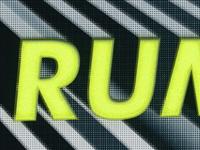 Rumor Has It WIP blue color geometric graphicdesign illustration illustrator photoshop texture typography vector yellow