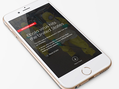 Concept - Headlines digest headline ios news ui