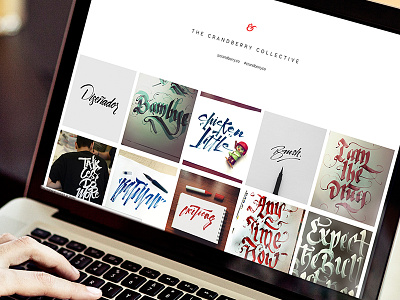Crandberry Co Website crandberry instagram mockup web web design website