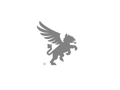 Griffon 2 WIP animal business griffon gryf gryphon line logo mark sign symbol translate wings