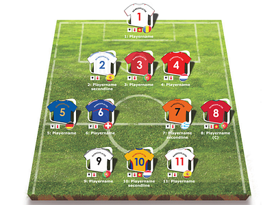 Fantasy Football pitch football game