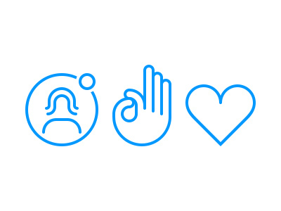 Icons for Payment Ninja presentation e commerce fingers hand heart icons line ok pack payment set social user