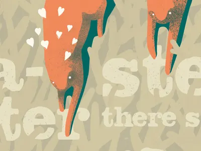 There she is! illustration