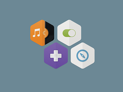 Hexacon for iOS hexacon icons ios