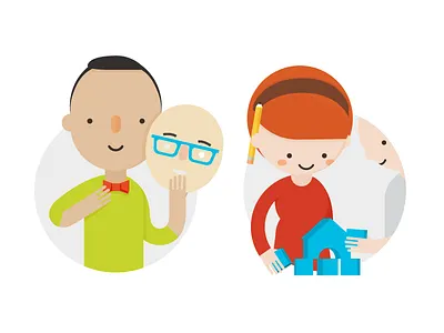 Value Proposition Design blocks character mask personality pilot interactive