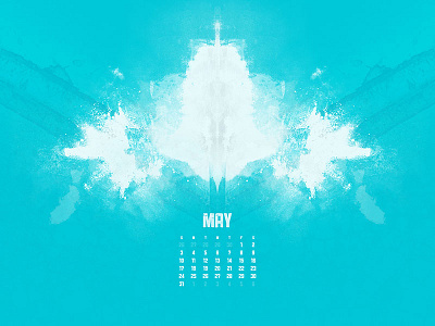 May 2015 calendar download inkblot rorschach wallpaper