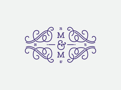 Wedding Crest ampersand crest delicate elegant invite invites marriage seal stamp swirls wedding