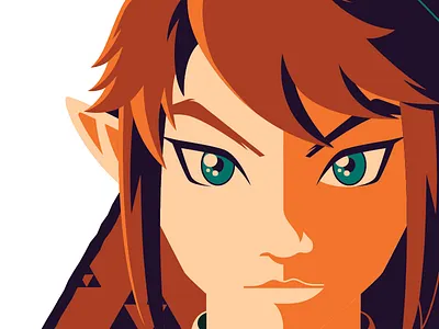 Link ganondorf illustration link master sword poster vector zelda