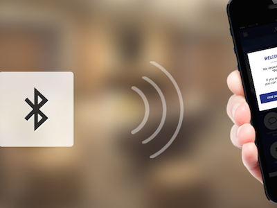 Tech Landing Page bluetooth ibeacon icon ios technology web