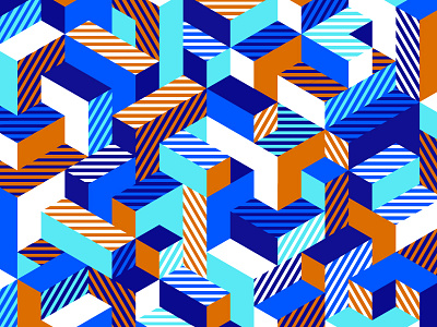 Isometric Pattern color geometry isometric pattern shape stripes