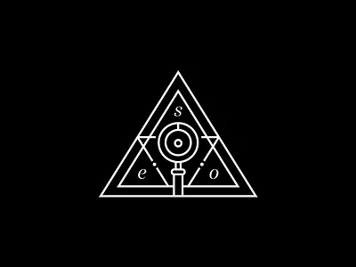 Secret Society SEO Icon icon illustration line search secret seo society