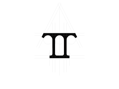 Hall of Tyrannus brand identity logo mark