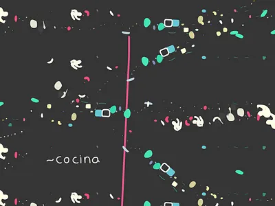 Cocina: Oye Sucia Limpia branding cocina cook drawing food illustration kitchen logo mess pattern something