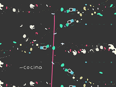 Cocina: Oye Sucia Limpia branding cocina cook drawing food illustration kitchen logo mess pattern something