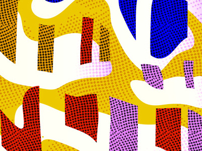 Salamandra first matisse poster primary texture