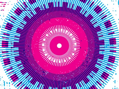 Currents eye gigposter illustration salt lake city screen print tame impala