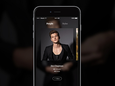 Fashion App - Design Exploration app apple design fashion ios ui