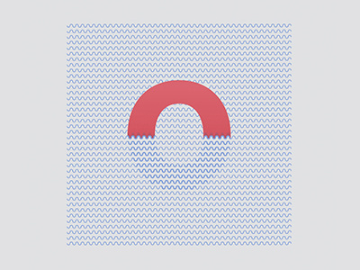 "O" 36 Days of type project drowning letter lettering o type typography waves