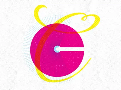 C drop cap hand lettering illustration illustrator letter lettering typography vector