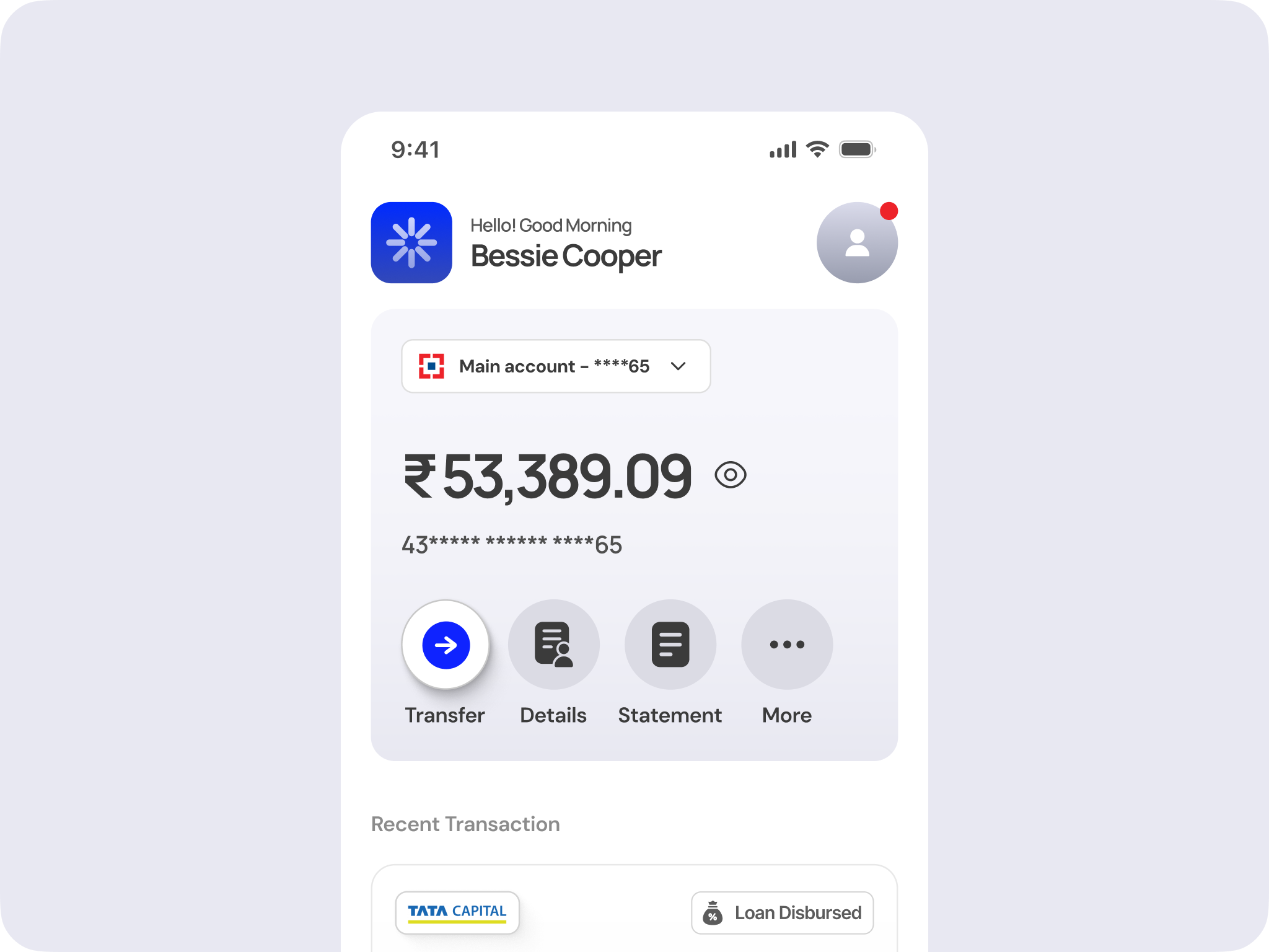 Banking Fintech Mobile App appinspiration bankingui dashboarddesign dribbble financeapp fintechapp mobileappdesign trending ui uidesign uxdesign