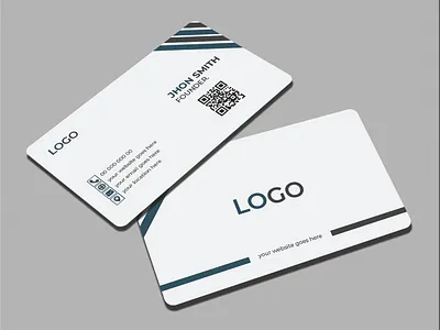 Minimal Business Card Design Template brand branding business business card business card design business card layout business card template card card design design graphic designer marketing minimal minimal business card print design promotion stationery template