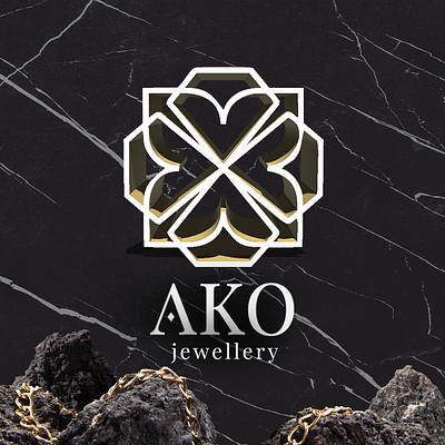 Ako Jewellery Poster Designs and Maily Collection Branding