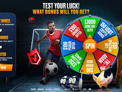 Landing for VODDS lucky spin