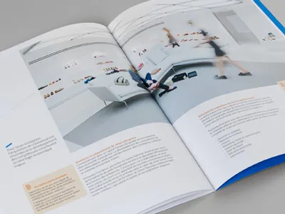 Swiss Economic Association graphic design layout