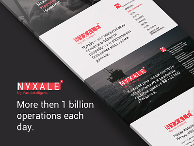 Nyxale. Big Data company big branding data naming