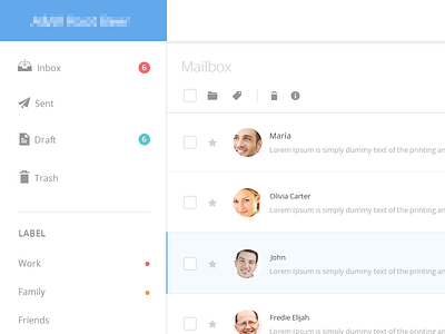 Mail ui mail mail mockup mail ui