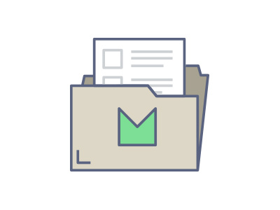 File Folder construction file folder icon