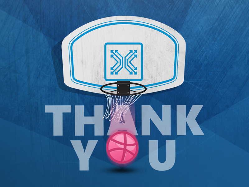 Thank you dribbble