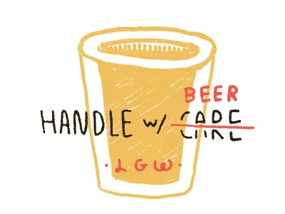 Handle w/ Beer