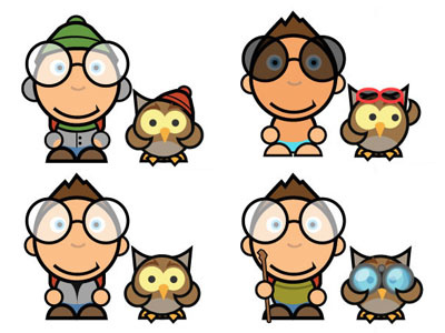 Puzzle Journey Characters character design game