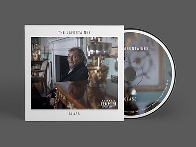 The LaFontaines - CLASS Album Artwork akzidenz grotesk album artwork cd class eleveneightyseven glasgow layout music record scotland the lafontaines