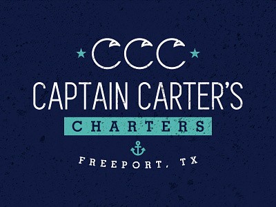 WIP captain charter fishing hook nautical texas texture type