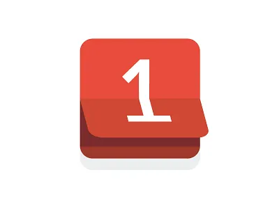 Welcome May calendar flat icon ilustration logo material design may