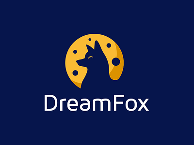 Dream Fox fox moon night