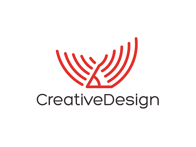 Creative Design art bird creativity line pencil wings