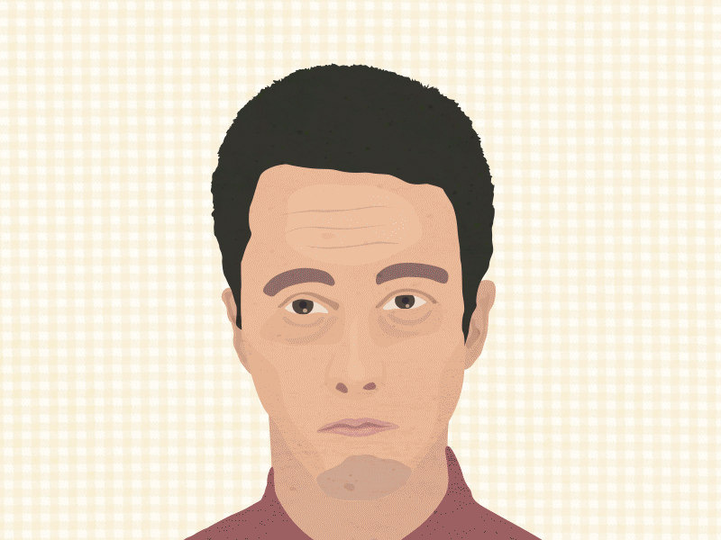 "Fight club" morph WIP ae animation brad pitt edward norton fight club gif loop portrait transition