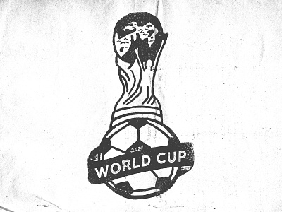 World Cup Illustration blackwhite futbol illustration marker sharpie sketch soccer vector world cup